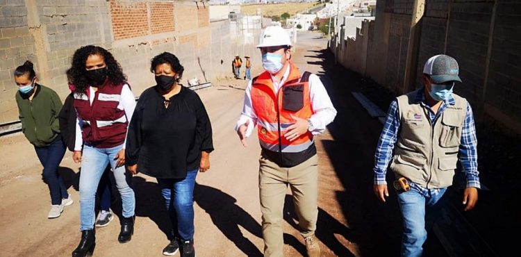 INVIERTE LA ALCALDÍA DE ZACATECAS EN OBRAS PÚBLICAS DE CALIDAD PARA LAS COLONIAS.