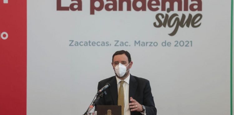 TODOS LOS ADULTOS MAYORES DE ZACATECAS SERÁN VACUNADOS: GOBERNADOR ALEJANDRO TELLO