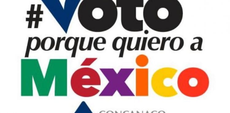 LANZA CONCANACO SERVYTUR LA CAMPAÑA “YO VOTO PORQUE QUIERO A MÉXICO” LANZA CONCANACO SERVYTUR LA CAMPAÑA “YO VOTO PORQUE QUIERO A MÉXICO”