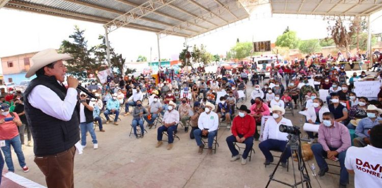 FRENTE AL OLVIDO DE PRIAN, DAVID MONREAL INCREMENTARÁ HASTA UN 300 POR CIENTO EL PRESUPUESTO PARA EL CAMPO