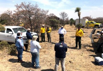 RECONOCE GOBIERNO ESTATAL LABOR DE COMBATIENTES DE INCENDIO EN SIERRA FRÍA