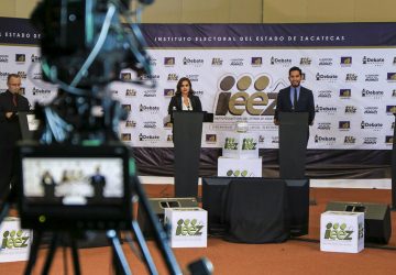 PARTICIPAN EN DEBATE CANDIDATAS Y CANDIDATOS A LA PRESIDENCIA MUNICIPAL DE ZACATECAS