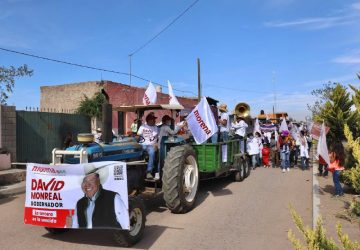 PROPONE DAVID MONREAL SUBSIDIOS AL DIÉSEL, SEMILLA Y FERTILIZANTE PARA APOYAR A LOS CAMPESINOS