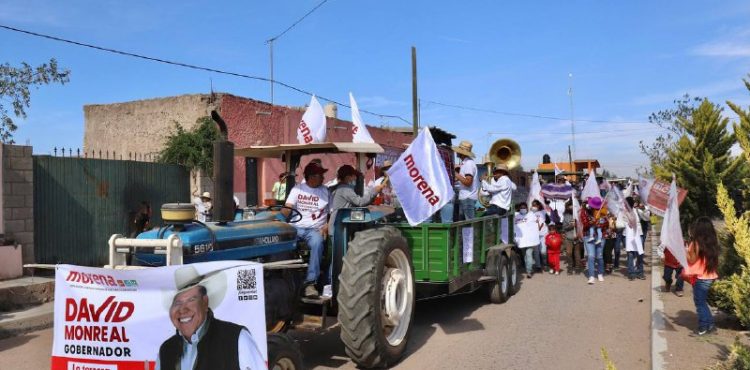 PROPONE DAVID MONREAL SUBSIDIOS AL DIÉSEL, SEMILLA Y FERTILIZANTE PARA APOYAR A LOS CAMPESINOS