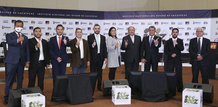 SE ENFRENTAN EN DEBATE CANDIDATURAS A LA PRESIDENCIA MUNICIPAL DE GUADALUPE