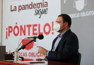 LLAMA GOBERNADOR TELLO A DENUNCIAR USO DE LAS VACUNAS ANTICOVID-19 CON FINES ELECTORALES