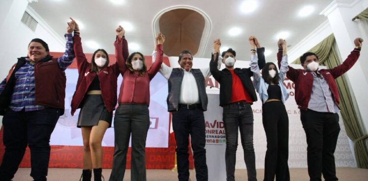 TRIUNFO IRREVERSIBLE Y CONTUNDENTE DE DAVID MONREAL A LA GUBERNATURA DE ZACATECAS TRIUNFO IRREVERSIBLE Y CONTUNDENTE DE DAVID MONREAL A LA GUBERNATURA DE ZACATECAS