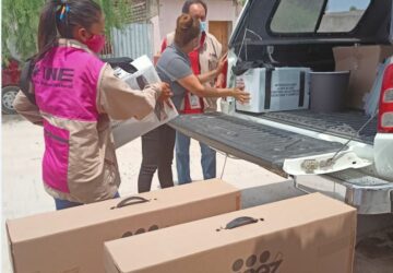 INE HA ENTREGADO CERCA DEL 97% DE LOS PAQUETES ELECTORALES