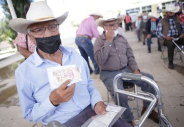 CONTINÚA LA ENTREGA DE LA PENSIÓN PARA EL BIENESTAR EN MUNICIPIOS DE ZACATECAS