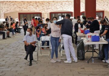 EN FRESNILLO, GUADALUPE Y ZACATECAS, SE VACUNAN 110 MIL JÓVENES CONTRA EL COVID-19