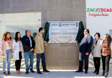 CON DOS NUEVOS HOSPITALES Y CINCO CENTROS DE SALUD, CUMPLE TELLO A LAS Y LOS ZACATECANOS