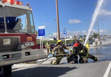 PARTICIPA PC Y BOMBEROS DEL MUNICIPIO  EN SIMULACRO NACIONAL 2021