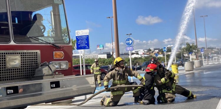 PARTICIPA PC Y BOMBEROS DEL MUNICIPIO  EN SIMULACRO NACIONAL 2021