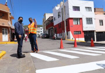 SUPERVISA ALCALDE JORGE MIRANDA REHABILITACIÓN DE ESPACIOS PÚBLICOS EN LA DÍAZ ORDAZ