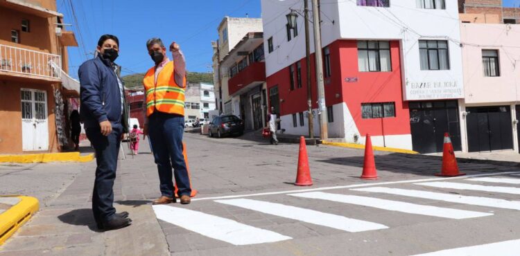 SUPERVISA ALCALDE JORGE MIRANDA REHABILITACIÓN DE ESPACIOS PÚBLICOS EN LA DÍAZ ORDAZ