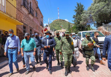 SUPERVISA GOBERNADOR MONREAL ATENCIÓN PERMANENTE EN MUNICIPIOS AFECTADOS POR LA LLUVIA