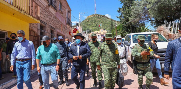 SUPERVISA GOBERNADOR MONREAL ATENCIÓN PERMANENTE EN MUNICIPIOS AFECTADOS POR LA LLUVIA