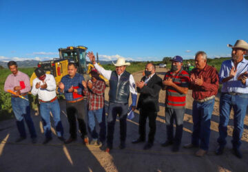 EN GUADALUPE DE TRUJILLO, DAVID MONREAL INICIA LA TRANSFORMACIÓN DE LAS CARRETERAS EN ZACATECAS