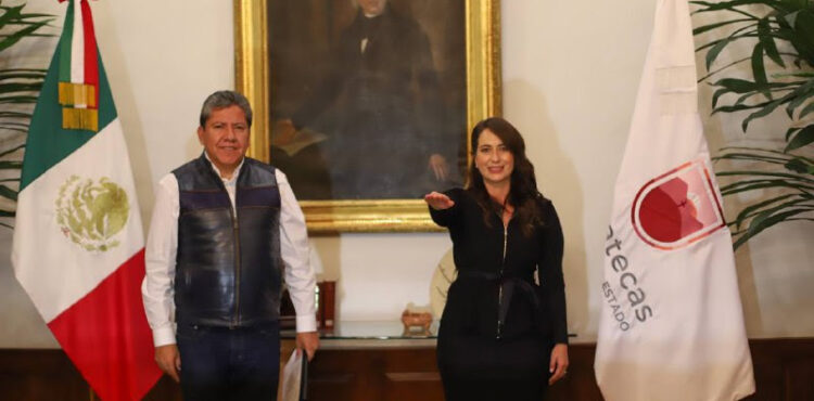 GOBERNADOR DAVID MONREAL NOMBRA A PARTE DE SU GABINETE