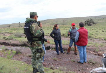 LLEVA SARA HERNÁNDEZ MÁS DE 12 TONELADAS DE VÍVERES A FAMILIAS DE GENARO CODINA Y CUAUHTÉMOC