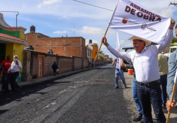 INICIA GOBERNADOR TRABAJOS DE BRIGADAS DE BACHEO PERMANENTE EN GUADALUPE, ZACATECAS