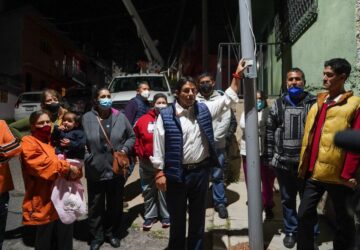 SUPERA LA CAPITAL META DE INSTALACIÓN  DE LUMINARIAS EN LA GONZÁLEZ ORTEGA