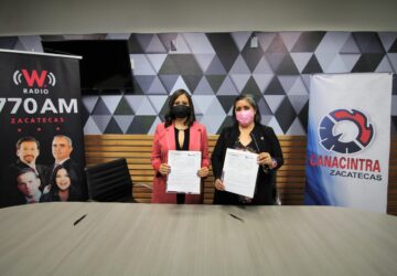 CANACINTRA ZACATECAS FIRMA CONVENIO CON GLOBALMEDIA, PARA APOYAR A EMPRESARIOS ZACATECANOS