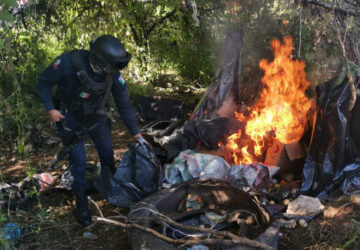 DESMANTELAN DOS CAMPAMENTOS EN COMUNIDADES DE GUADALUPE Y JEREZ