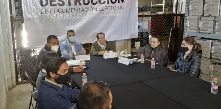 INICIA IEEZ PROCEDIMIENTO PARA LA DESTRUCCIÓN DE LA DOCUMENTACIÓN ELECTORAL DEL PROCESO ELECTORAL 2020 – 2021