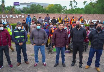 FIJAN AUTORIDADES MUNICIPALES Y ESTATALES COMPROMISO PARA REHABILITAR EL PARQUE ARROYO DE LA PLATA