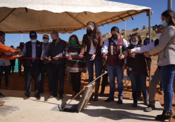 ENTREGA JORGE MIRANDA OBRA DE RED DE AGUA POTABLE EN COLONIA ESPAÑA II