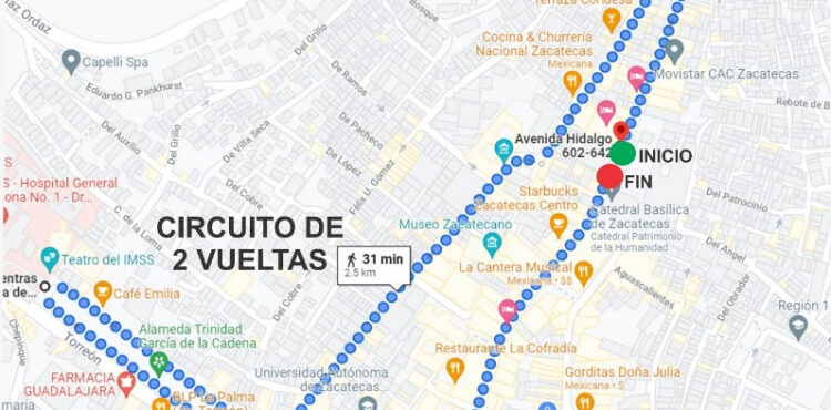 REALIZARÁN OPERATIVO VIAL ESPECIAL PARA LA CARRERA NOCTURNA 5K