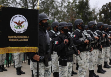 CONTINÚA LLEGADA DE REFUERZOS DE GUARDIA NACIONAL Y EJÉRCITO MEXICANO