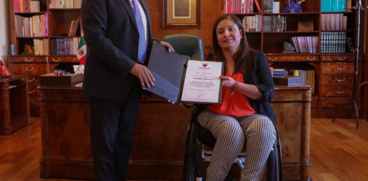 DESIGNA GOBERNADOR A DIRECTORA DEL INSTITUTO PARA LA INCLUSIÓN Y ATENCIÓN DE PERSONAS CON DISCAPACIDAD