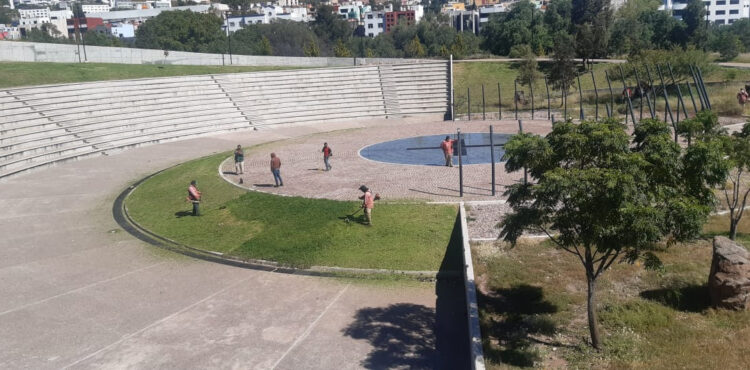 REHABILITA GOBIERNO DE ZACATECAS EL PARQUE ARROYO DE LA PLATA REHABILITA GOBIERNO DE ZACATECAS EL PARQUE ARROYO DE LA PLATA