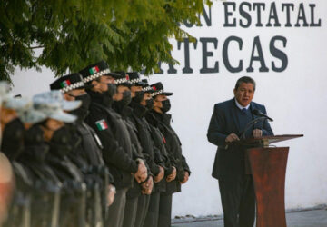 RECONOCE GOBERNADOR A GUARDIA NACIONAL Y EJÉRCITO SU COMPROMISO CON LA SEGURIDAD DE LAS Y LOS ZACATECANOS