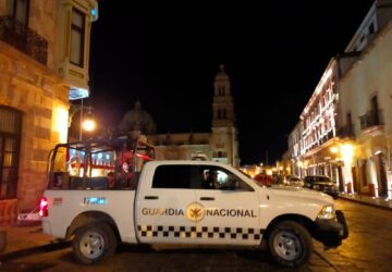 ROJO AMANECER EN ZACATECAS; DEJAN 10 CUERPOS EN LA PLAZA DE ARMAS