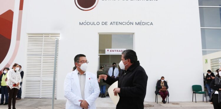 REFUERZA GOBERNADOR DAVID MONREAL ATENCIÓN A LOS ZACATECANOS CON NUEVO MÓDULO DE DETECCIÓN DE COVID-19