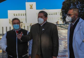 GOBERNADOR DAVID MONREAL PONE EN MARCHA MACRO MÓDULO DE ATENCIÓN RESPIRATORIA DEL SEGURO SOCIAL EN ZACATECAS