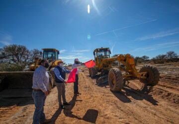 GOBERNADOR DA BANDERAZO DE ARRANQUE A LOS TRABAJOS DE CONSTRUCCIÓN DEL LIBRAMIENTO EN CHAPARROSA