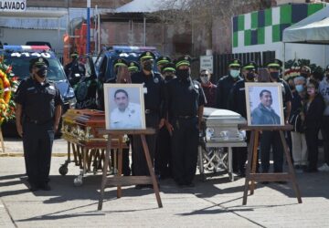 RINDE GOBIERNO DE ZACATECAS HOMENAJE PÓSTUMO A POLICÍAS DE SEGURIDAD VIAL