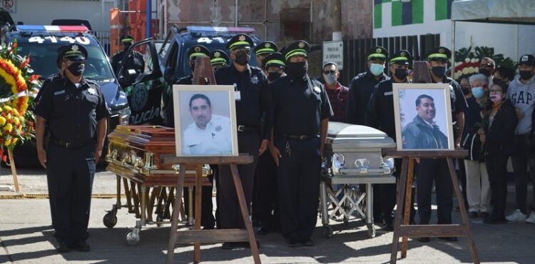 RINDE GOBIERNO DE ZACATECAS HOMENAJE PÓSTUMO A POLICÍAS DE SEGURIDAD VIAL