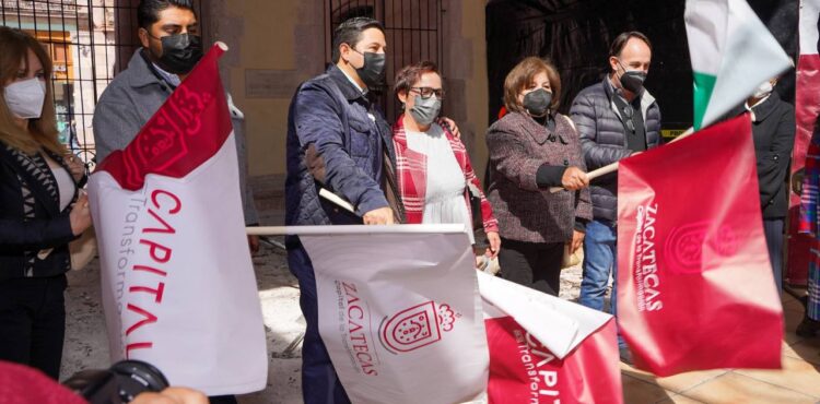 ARRANCA ALCALDE JORGE MIRANDA CASTRO REHABILITACIÓN DEL MERCADO GONZÁLEZ ORTEGA