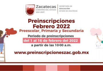 ESTE MARTES 1 DE FEBRERO INICIAN PREINSCRIPCIONES PARA EDUCACIÓN BÁSICA