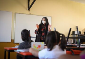 ALUMNOS Y MAESTROS REGRESAN A CLASES PRESENCIALES EN ZACATECAS