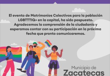 APLAZAN CEREMONIA DE MATRIMONIOS COLECTIVOS PARA SALVAGUARDAR LA SALUD