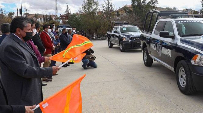 Entrega Gobierno del Estado de Zacatecas equipo y vehículos a corporaciones policiales y municipios zacatecanos