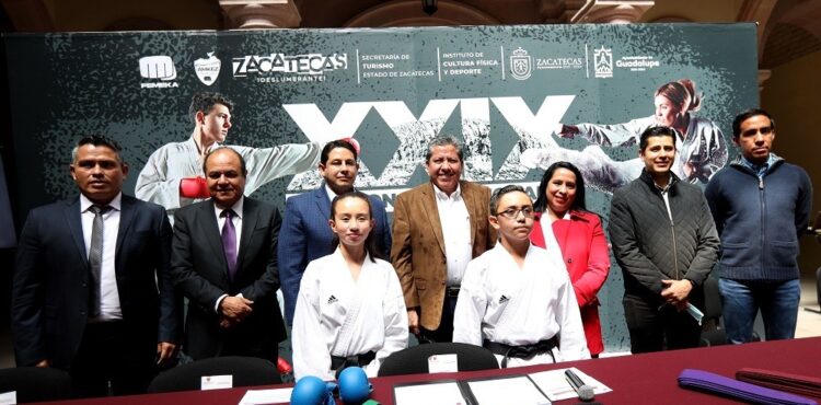 ZACATECAS, SEDE DEL XXIX CAMPEONATO NACIONAL DE KARATE 2022