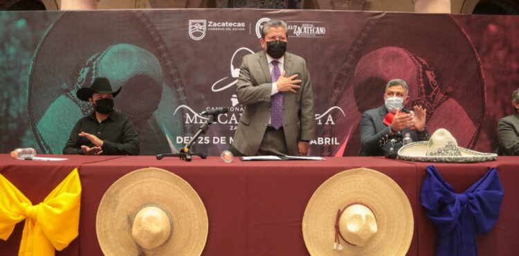 ZACATECAS SERÁ SEDE DEL CAMPEONATO NACIONAL CHARRO DEL MEZCAL Y PLATA, ANUNCIA GOBERNADOR ZACATECAS SERÁ SEDE DEL CAMPEONATO NACIONAL CHARRO DEL MEZCAL Y PLATA, ANUNCIA GOBERNADOR