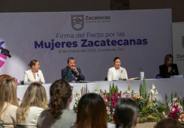 FIRMAN PACTO POR LAS MUJERES ZACATECANAS PARA FORTALECER POLÍTICAS PÚBLICAS Y LOGRAR LA IGUALDAD